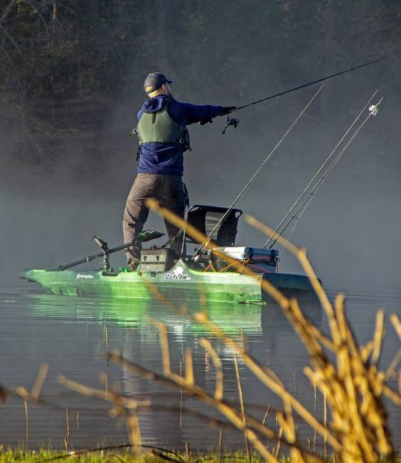 LLBean Perception Outlaw Kayak 115\ Unisex J46J1581 Water Sports Moss Camo