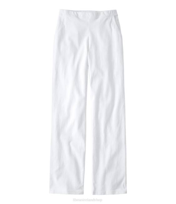 LLBean Perfect Fit Pants Women J46J5794 Clothing White
