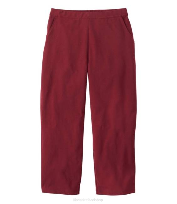 LLBean Perfect Fit Pants Women J46J6397 Clothing Deep Rosewood