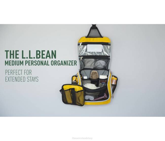 LLBean Personal Organizer Toiletry Bag Unisex J46J5405 Accessories Light Gray Heather