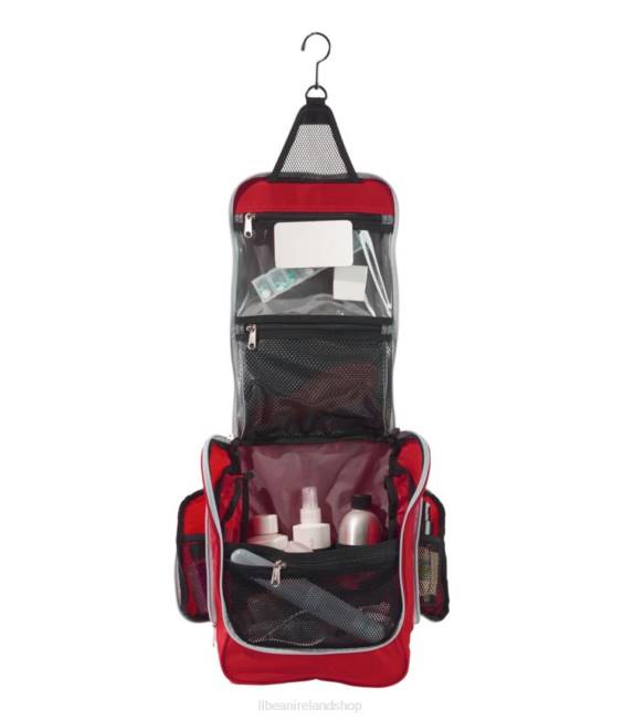 LLBean Personal Organizer Toiletry Bag Unisex J46J5407 Accessories Red Buffalo Plaid