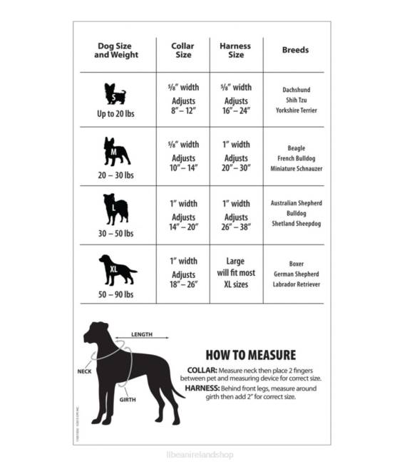 LLBean Personalized Pet Collar Unisex J46J3846 Home Goods Blue