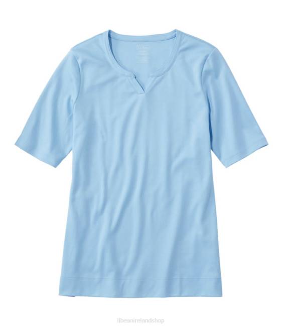 LLBean Pima Cotton Tee Women J46J3007 Clothing Lake