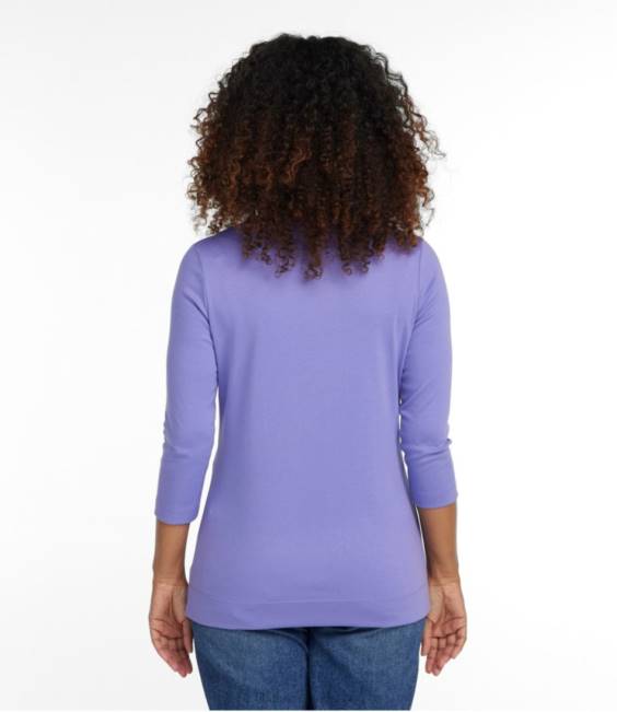 LLBean Pima Cotton Tunic Women J46J5656 Clothing Lake