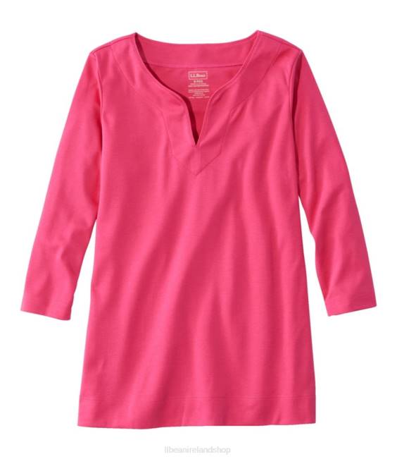 LLBean Pima Cotton Tunic Women J46J6400 Clothing Azalea