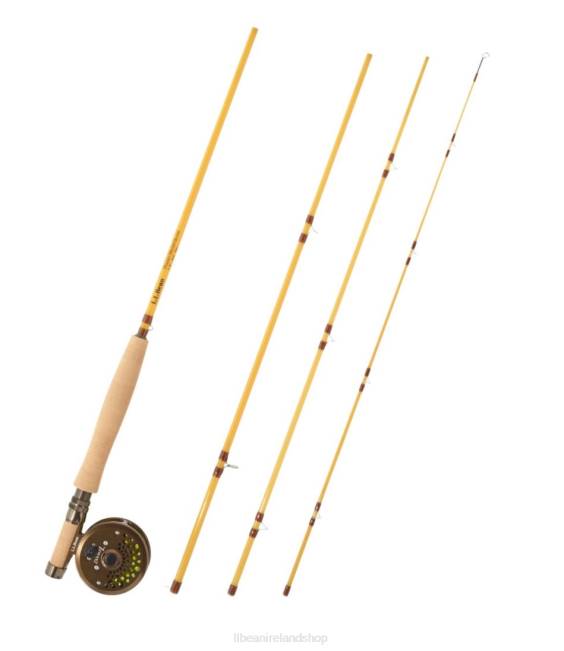 LLBean Pocketwater Glass Fly Rod Outfit Unisex J46J2275 Fishing Yellow