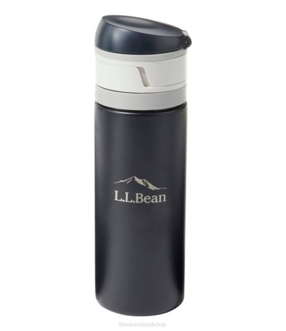 LLBean Pop-Top Insulated Bottle Unisex J46J1836 Outdoor Accessories Dark Black