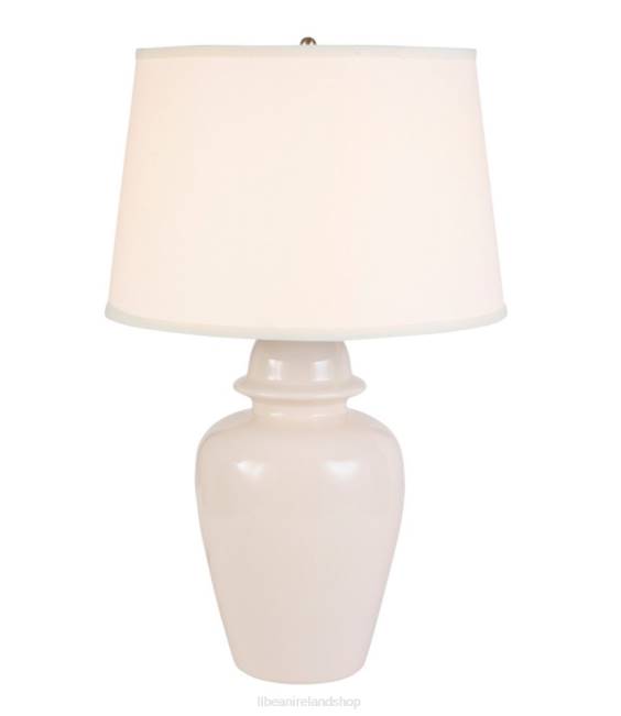 LLBean Portland Ceramic Lamp Unisex J46J4536 Home Decor Ivory