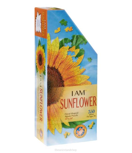 LLBean Poster Size Sunflower Puzzle Unisex J46J1926 Games  Recreation Multi