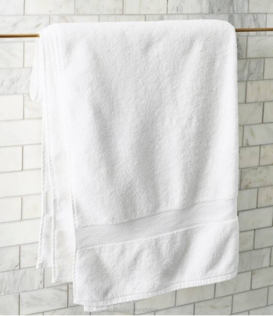 LLBean Premium Cotton Towel Set Unisex J46J7149 Bath Silver Moon