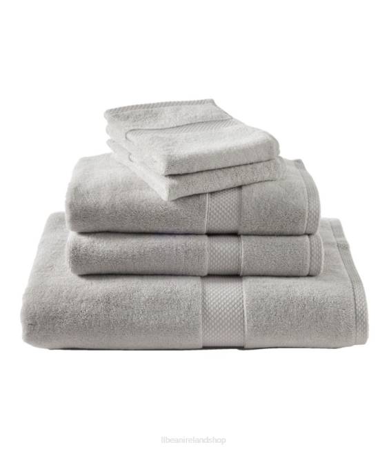 LLBean Premium Cotton Towels Unisex J46J7126 Bath Silver Moon