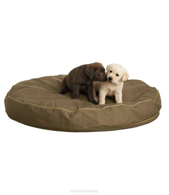 LLBean Premium Denim Dog Bed Set Unisex J46J1363 Home Goods Burlap