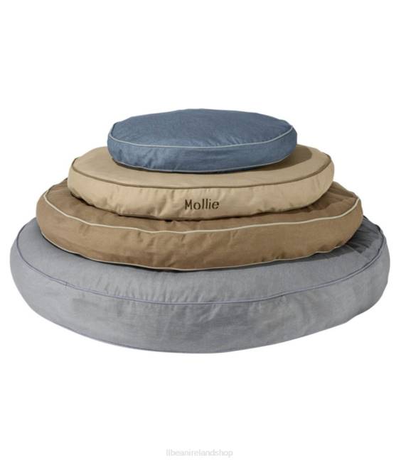LLBean Premium Denim Dog Bed Set Unisex J46J1363 Home Goods Burlap