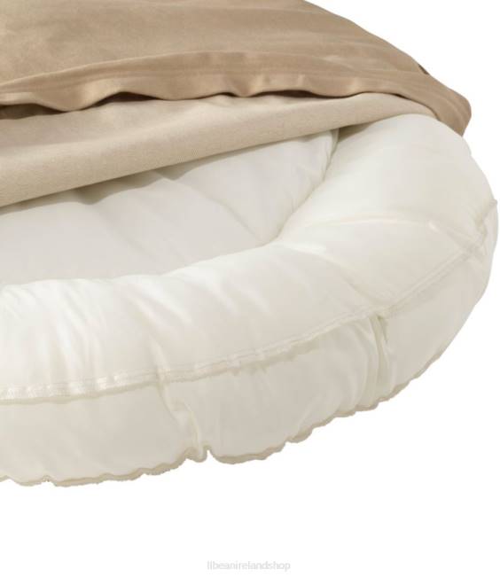 LLBean Premium Denim Dog Bed Set Unisex J46J5270 Home Goods Platinum