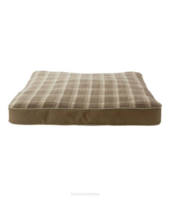 LLBean Premium Dog Bed Replacement Cover Fleece Rectangular Unisex J46J1689 Home Goods Burlap