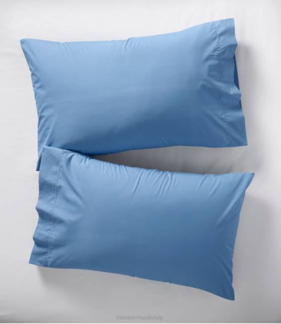 LLBean Premium Egyptian Percale Sheet Collection Unisex J46J4323 Bedding Soft Blue