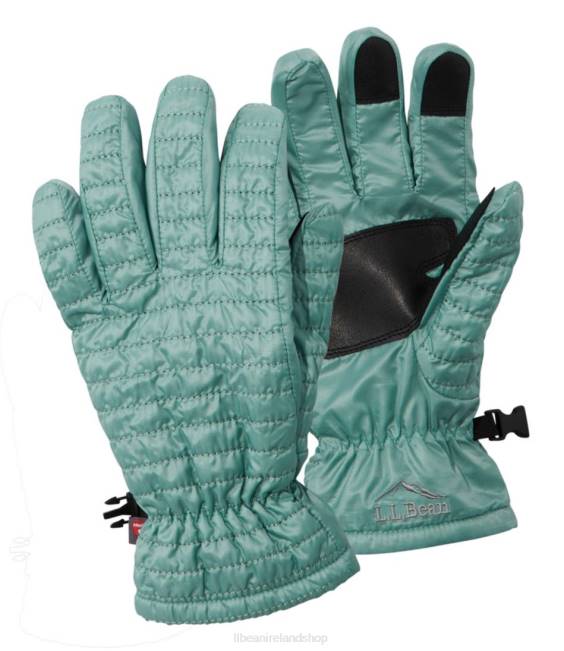 LLBean PrimaLoft Packaway Gloves Women J46J3058 Accessories Soft Juniper