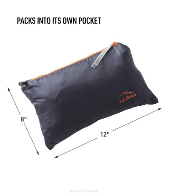 LLBean PrimaLoft Packaway Hooded Jacket Men J46J3386 Outerwear Carbon Navy