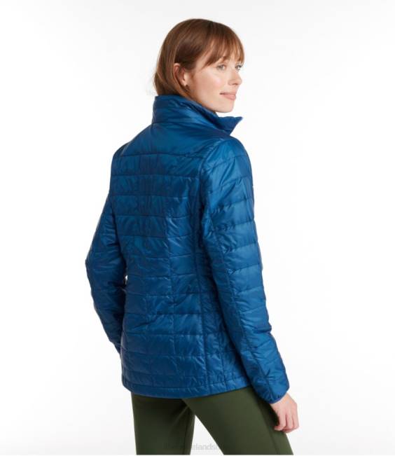 LLBean PrimaLoft Packaway Jacket Women J46J5069 Outerwear Dark Marine Blue