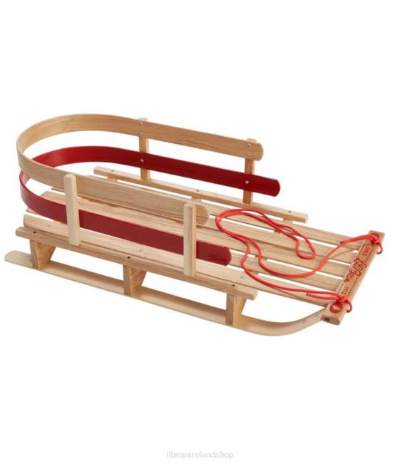 LLBean Pull Sled Unisex J46J2205 Games  Recreation Wood/Script Logo