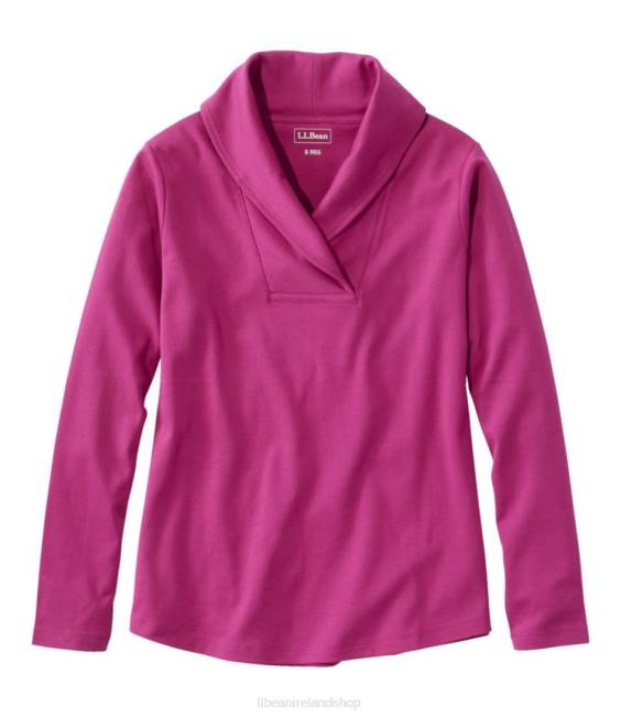 LLBean Pullover Women J46J2987 Clothing Rich Berry
