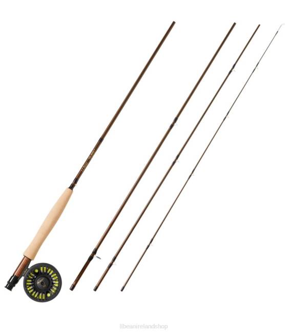 LLBean Quest Four-Piece Fly Rod Outfits Four-Piece Unisex J46J1329 Fishing Brown