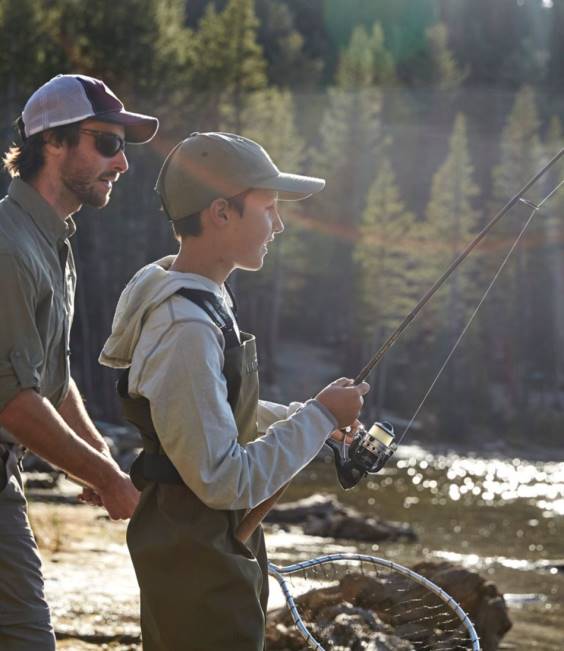 LLBean Quest Spin Series Outfits Unisex J46J1370 Fishing Brown