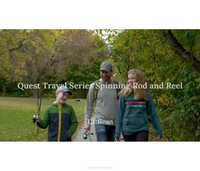 LLBean Quest Travel Spinning Outfits Multi-Piece Unisex J46J1397 Fishing Brown