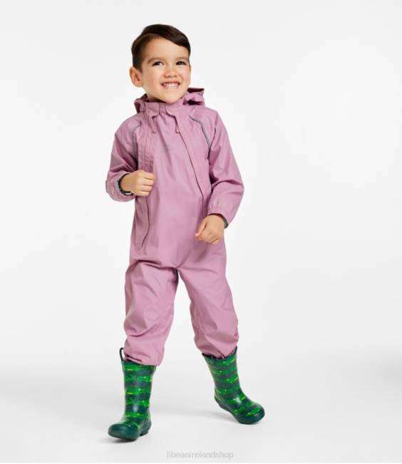 LLBean Rain Bunting Kids J46J3637 Outerwear Mauve Berry
