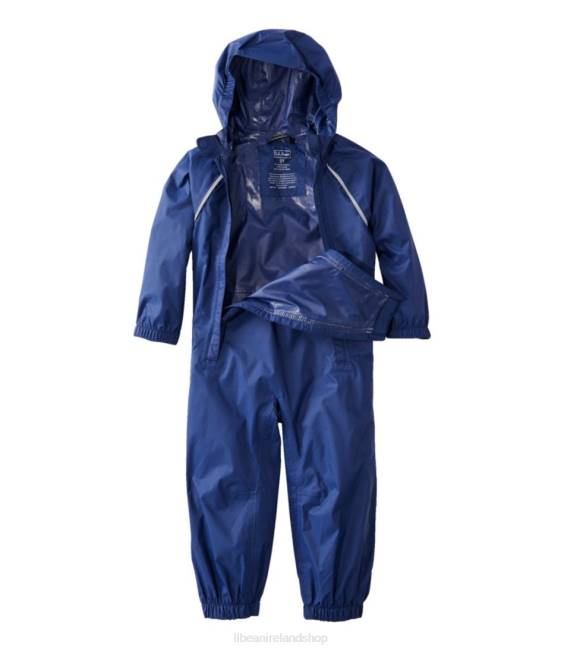 LLBean Rain Bunting Kids J46J872 Outerwear Dark Royal Blue