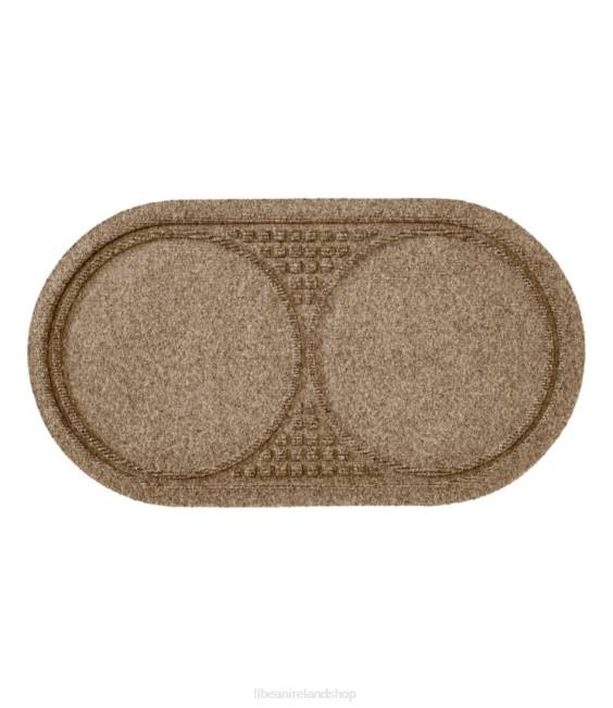 LLBean Recycled Waterhog Dog Mat Placemat Unisex J46J1246 Home Goods Camel