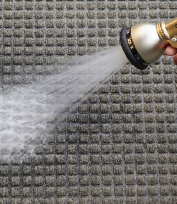 LLBean Recycled Waterhog Dog Mat Placemat Unisex J46J3860 Home Goods Charcoal