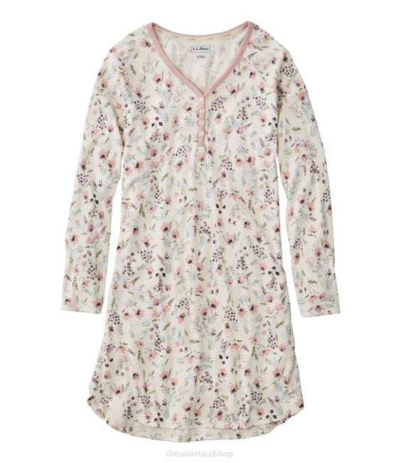 LLBean Restorative Sleepwear Women J46J728 Clothing Sailcloth Floral Bunch