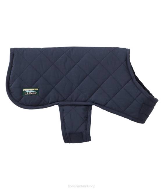 LLBean Reversible Quilted Dog Vest Unisex J46J2075 Home Goods Bright Navy/Dress Gordon