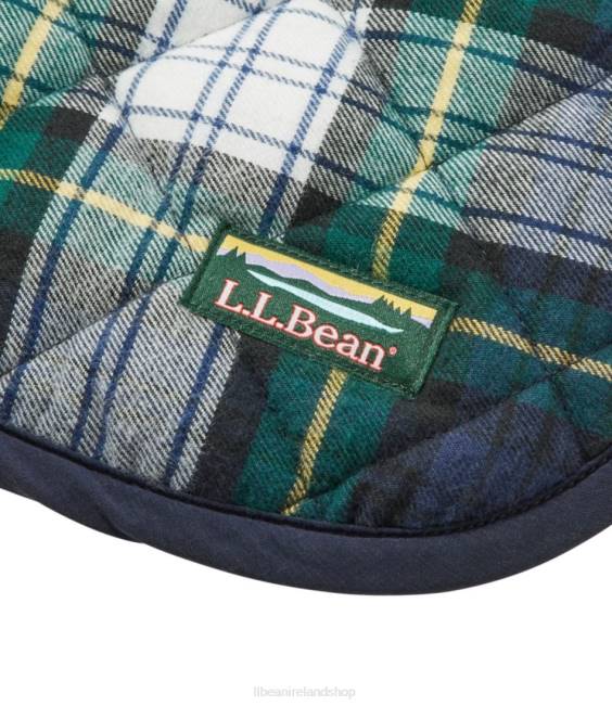 LLBean Reversible Quilted Dog Vest Unisex J46J2075 Home Goods Bright Navy/Dress Gordon