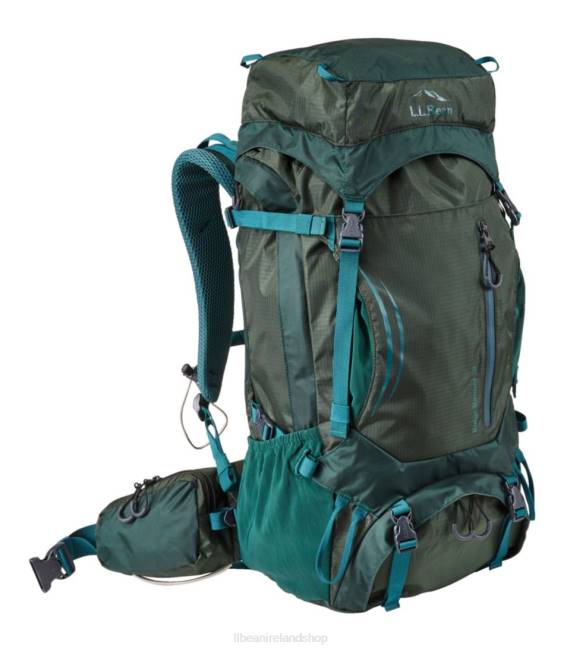 LLBean Ridge Runner Backpack Unisex J46J1571 Outdoor Equipment Black Spruce/Deepest Pine