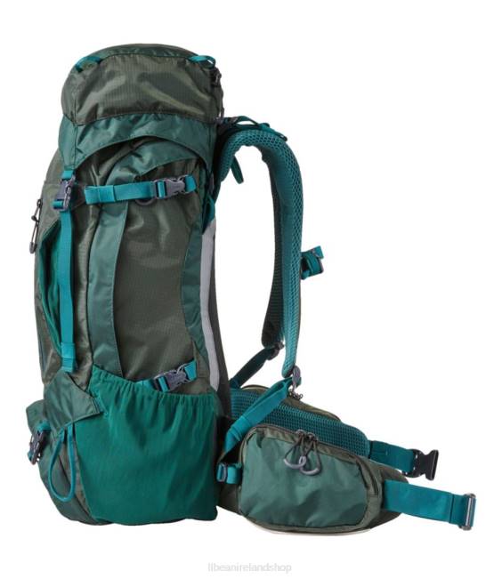 LLBean Ridge Runner Backpack Unisex J46J1571 Outdoor Equipment Black Spruce/Deepest Pine