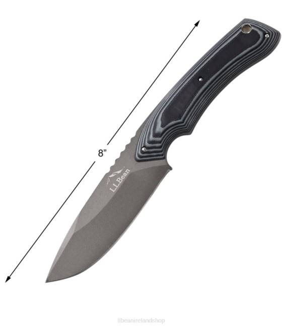 LLBean Ridge Runner Fixed-Blade Hunting Knife Unisex J46J2155 Outdoor Accessories Black