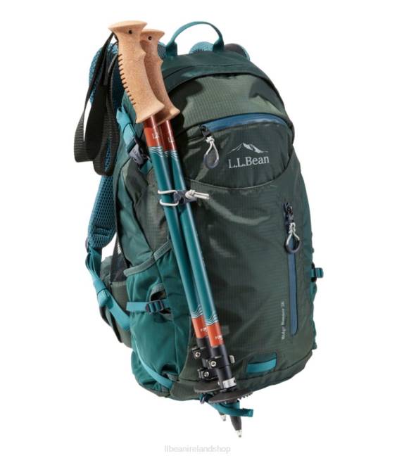 LLBean Ridge Runner Hiking Poles Compact Unisex J46J1450 Outdoor Equipment Spruce Pine/Spruce