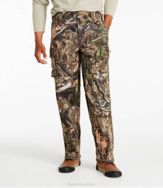 LLBean Ridge Runner Soft-Shell Hunting Pants Men J46J651 Outdoor Equipment Mossy Oak Country DNA