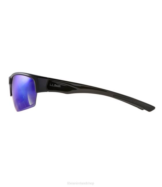 LLBean Ridge Runner With Hydroglare Polarized Sunglasses Unisex J46J3443 Outdoor Accessories Matte Dark Demi/Smoke with Silver Mirror