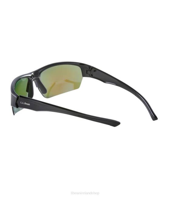 LLBean Ridge Runner With Hydroglare Polarized Sunglasses Unisex J46J3443 Outdoor Accessories Matte Dark Demi/Smoke with Silver Mirror