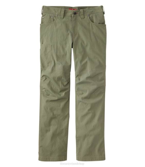 LLBean Riverton Pants with Stretch Men J46J357 Clothing Deep Olive