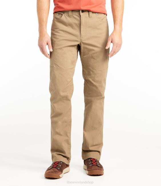 LLBean Riverton Pants with Stretch Men J46J4834 Clothing Wood Bark
