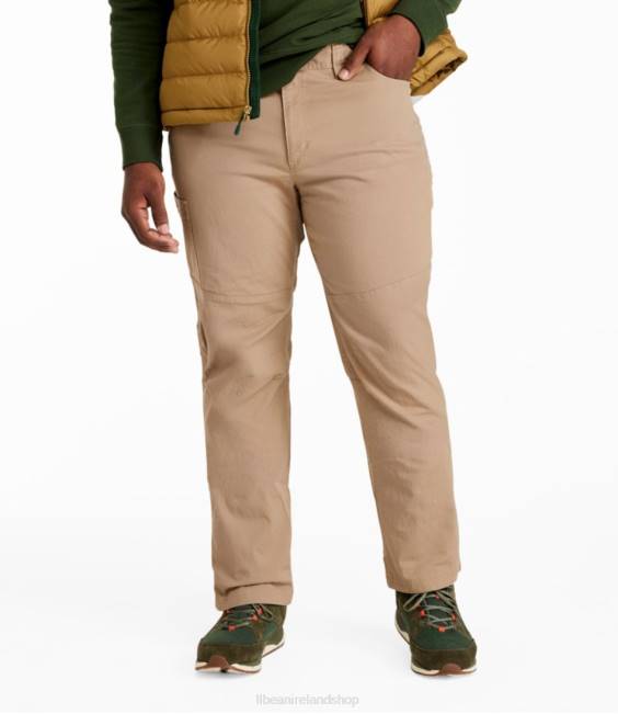LLBean Riverton Pants with Stretch Men J46J4834 Clothing Wood Bark