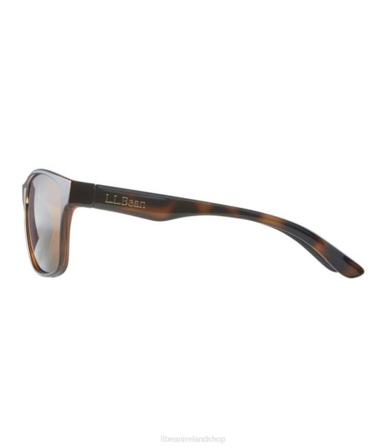 LLBean Rockland Polarized Sunglasses Unisex J46J745 Outdoor Accessories Shiny Dark Demi/Brown