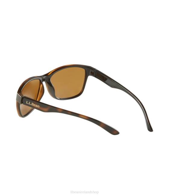 LLBean Rockland Polarized Sunglasses Unisex J46J745 Outdoor Accessories Shiny Dark Demi/Brown