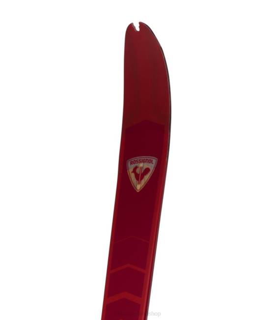 LLBean Rossignol BC 80 Backcountry Skis With Mounted NNN BC Auto Bindings Unisex J46J2256 Winter Sports Dark Red
