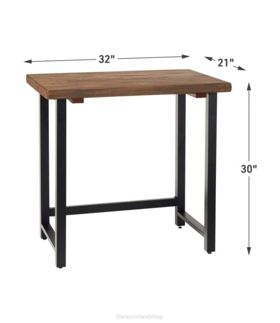 LLBean Rough Pine Desk Unisex J46J2852 Indoor Furniture Rustic Natural