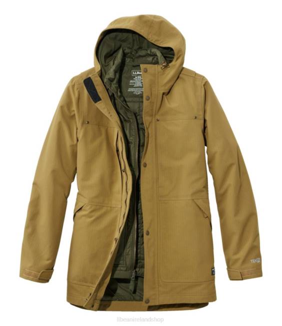 LLBean Rugged 3-in-1 Parka Men J46J953 Outerwear Fatigue Green